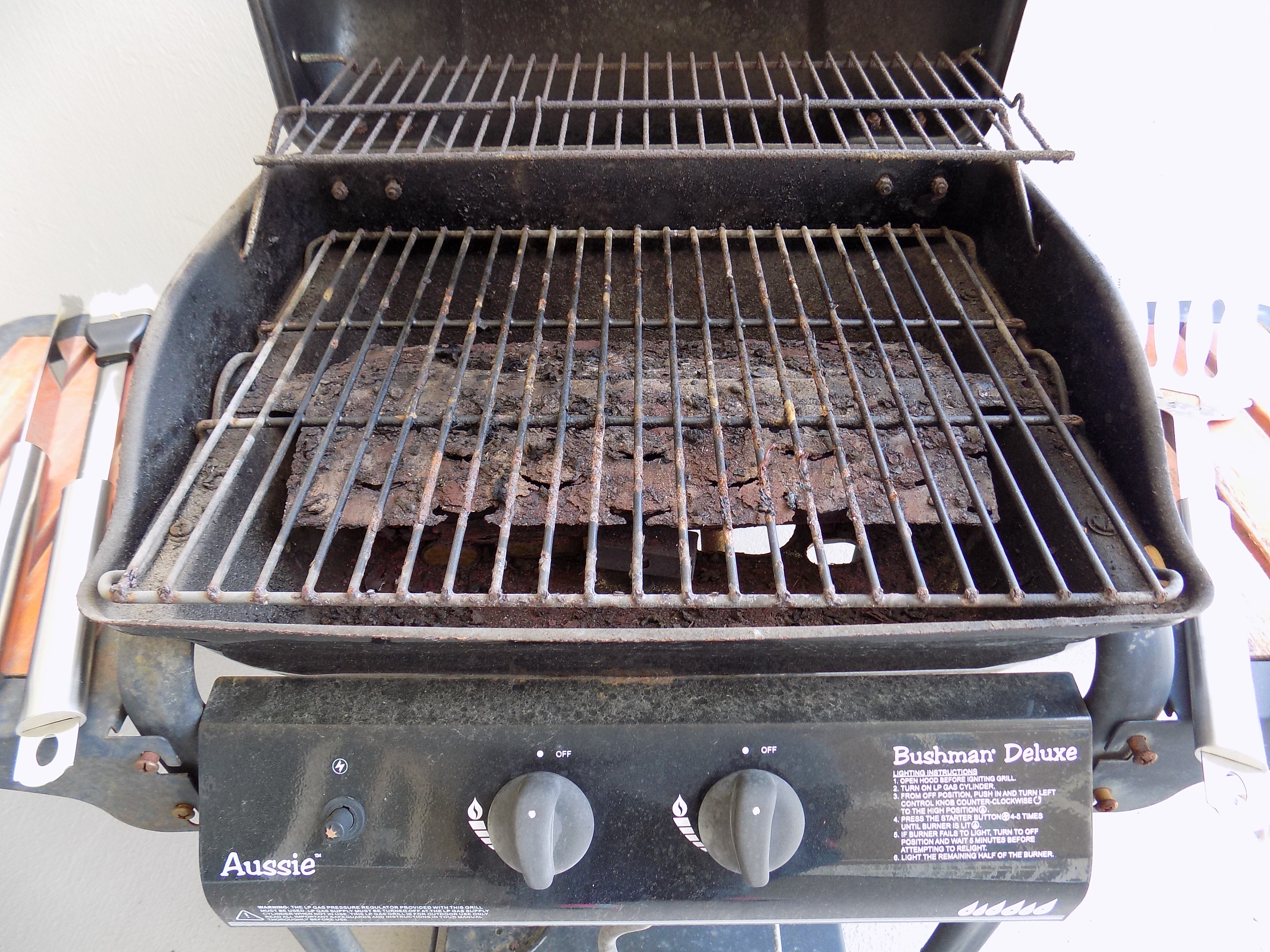 Aussie Bushman Gas Barbeque Grill and Tools