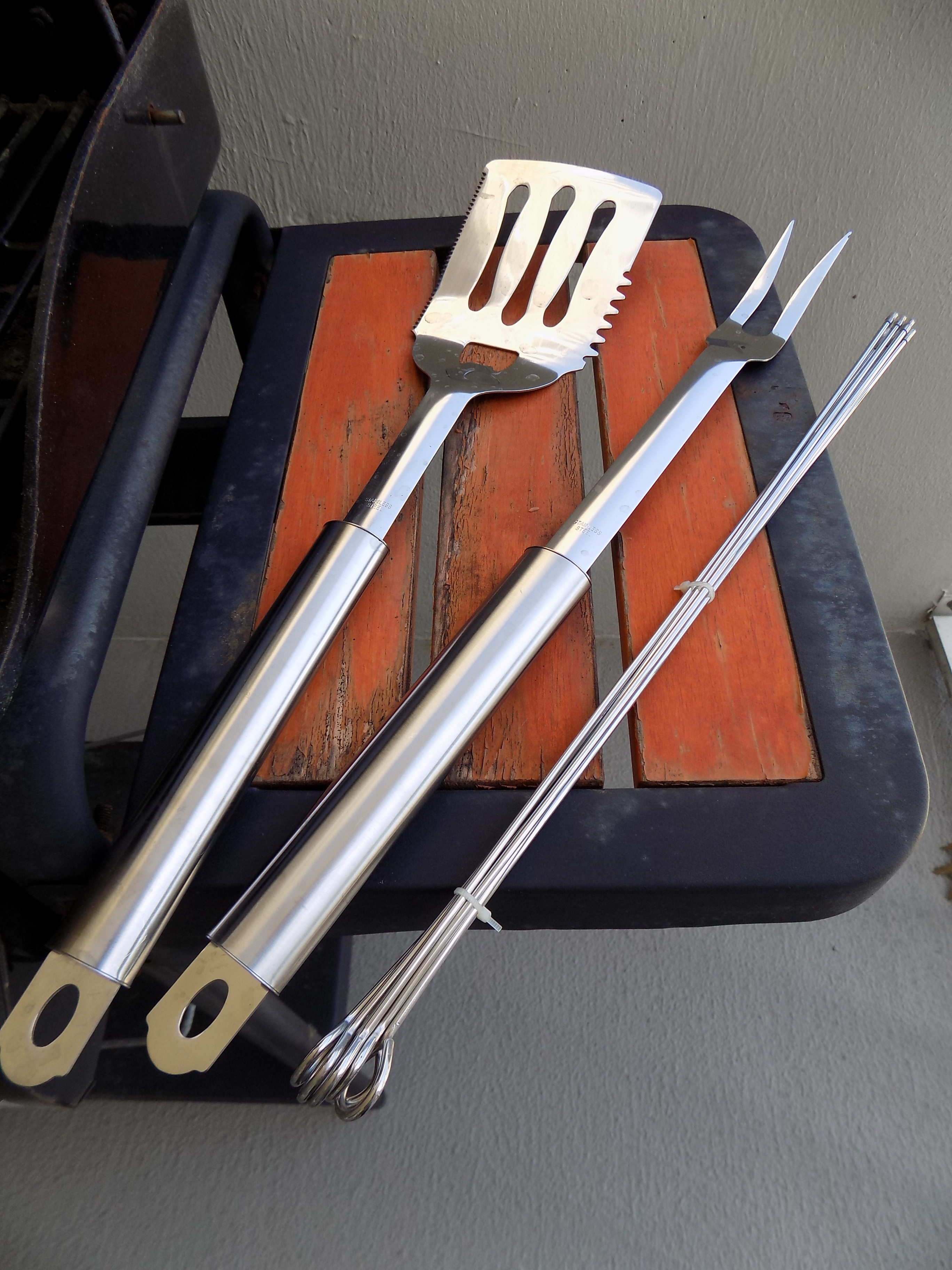 Aussie Bushman Gas Barbeque Grill and Tools