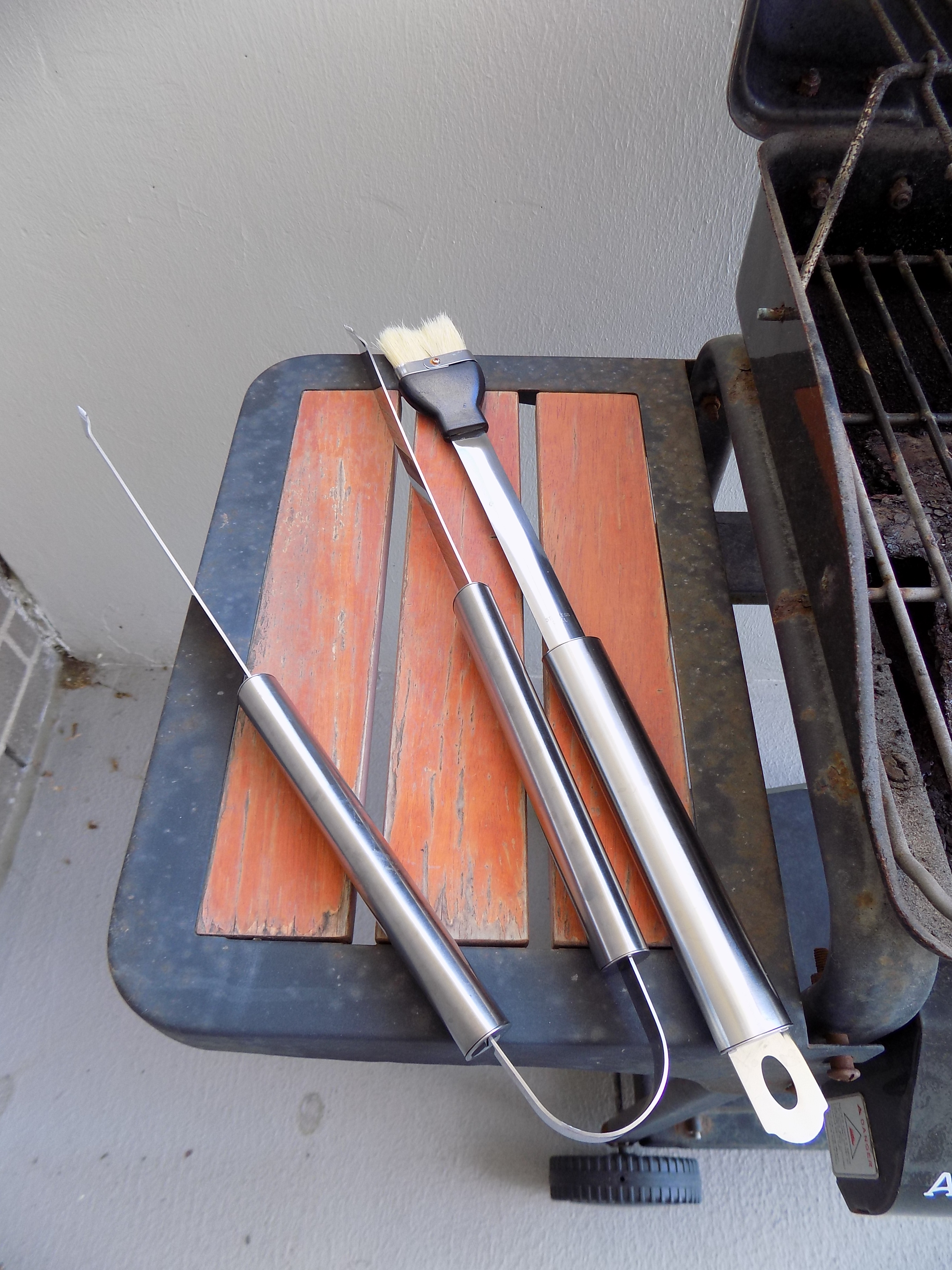 Aussie Bushman Gas Barbeque Grill and Tools