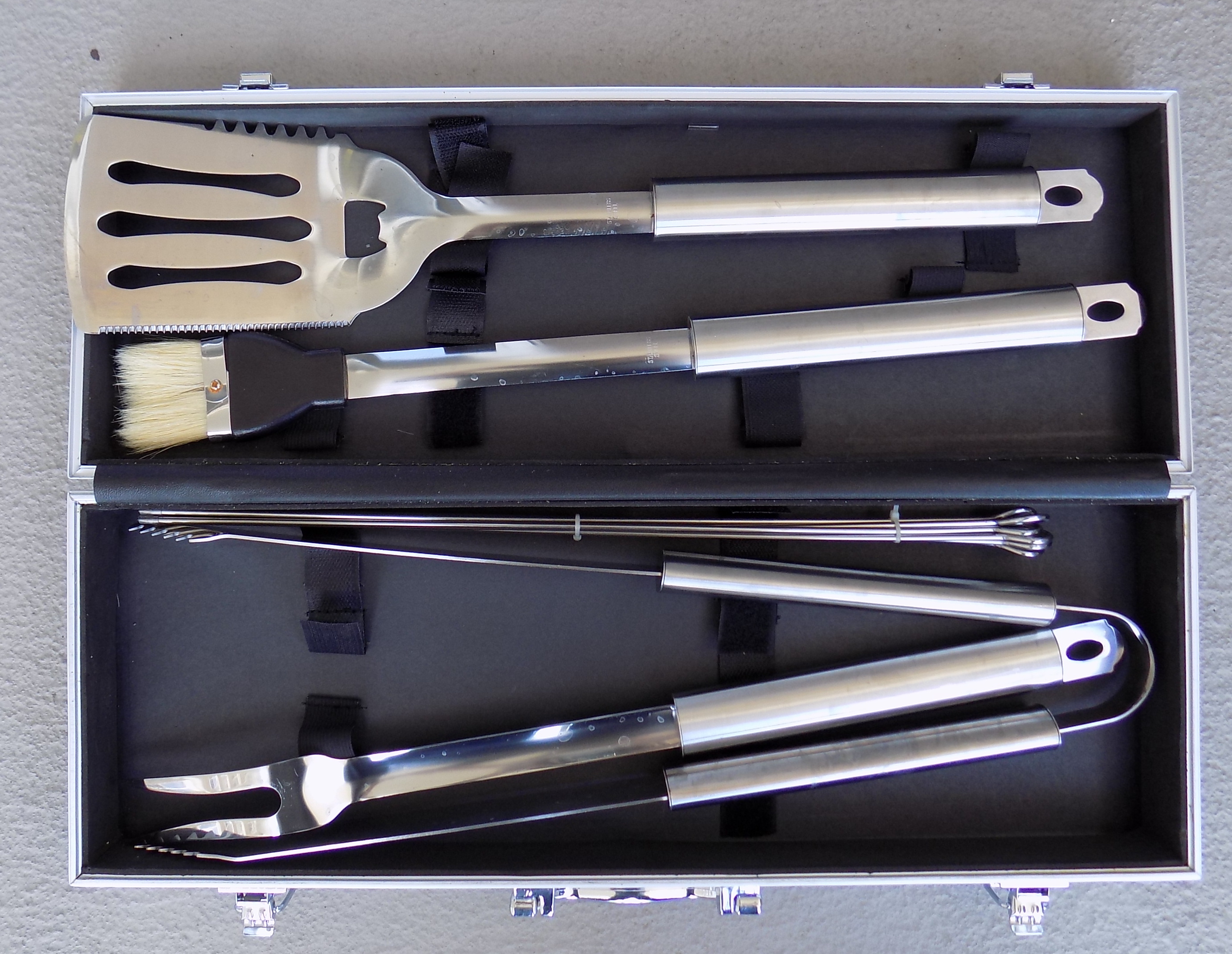 Aussie Bushman Gas Barbeque Grill and Tools