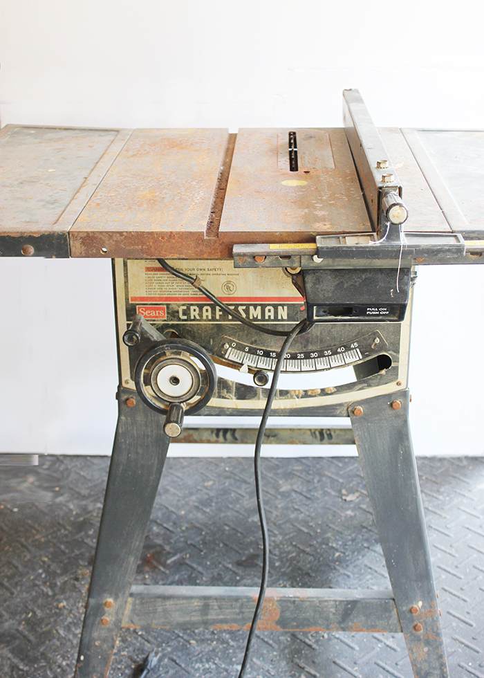 Sears Craftsman 12 Inch Motorized Table Saw