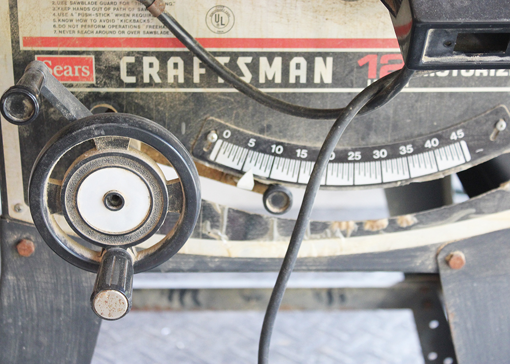 Sears Craftsman 12 Inch Motorized Table Saw