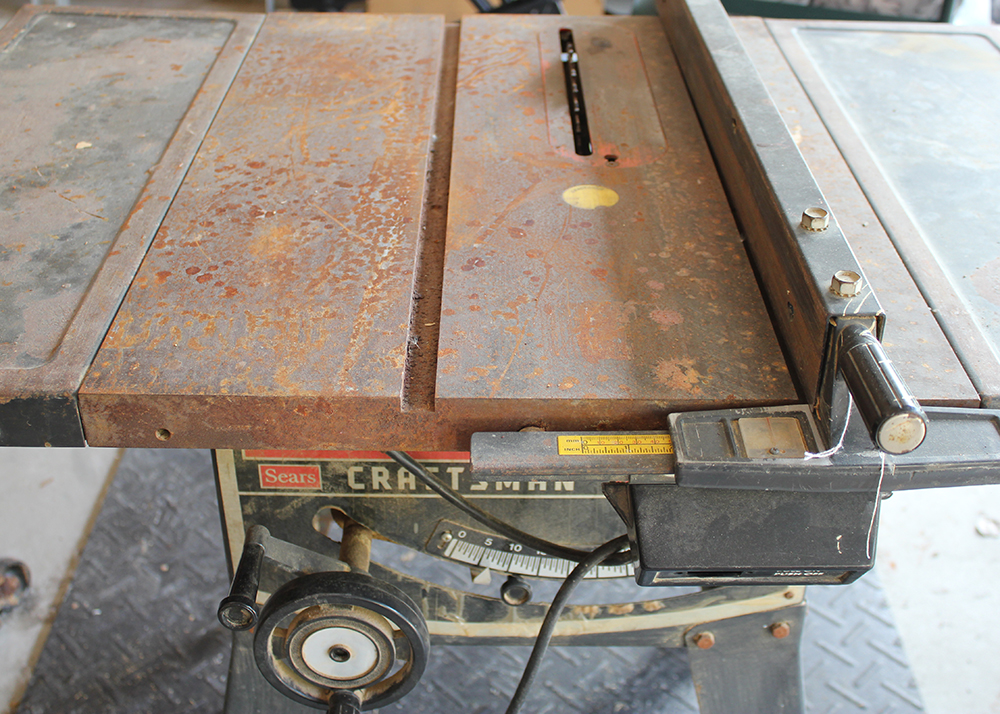 Sears Craftsman 12 Inch Motorized Table Saw