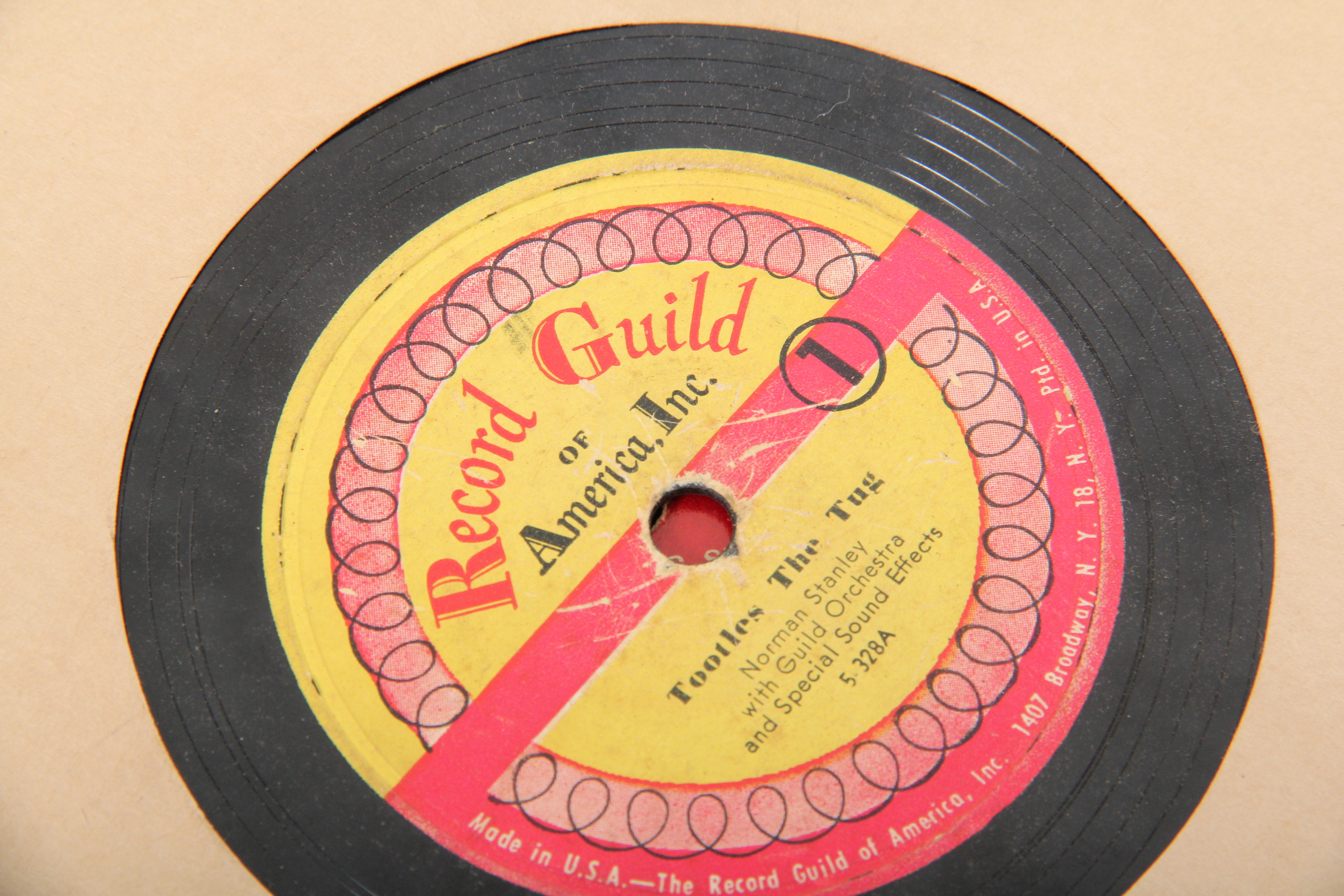 Vintage 78 RPM Record Albums With Binder