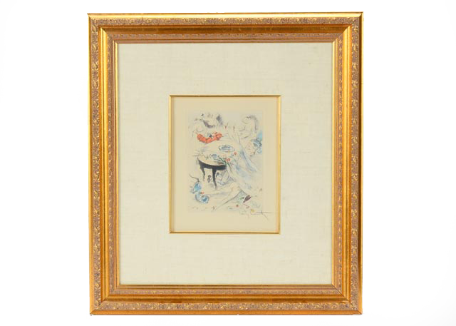 Louis Icart Erotic Etching