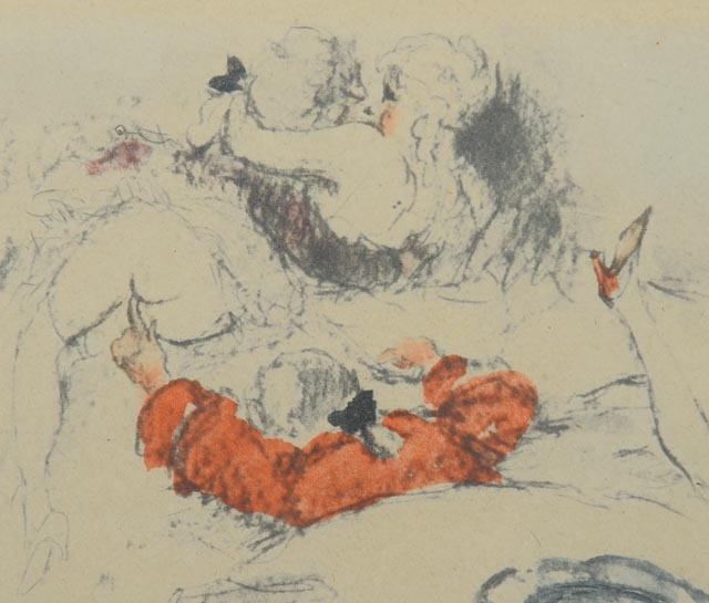 Louis Icart Erotic Etching