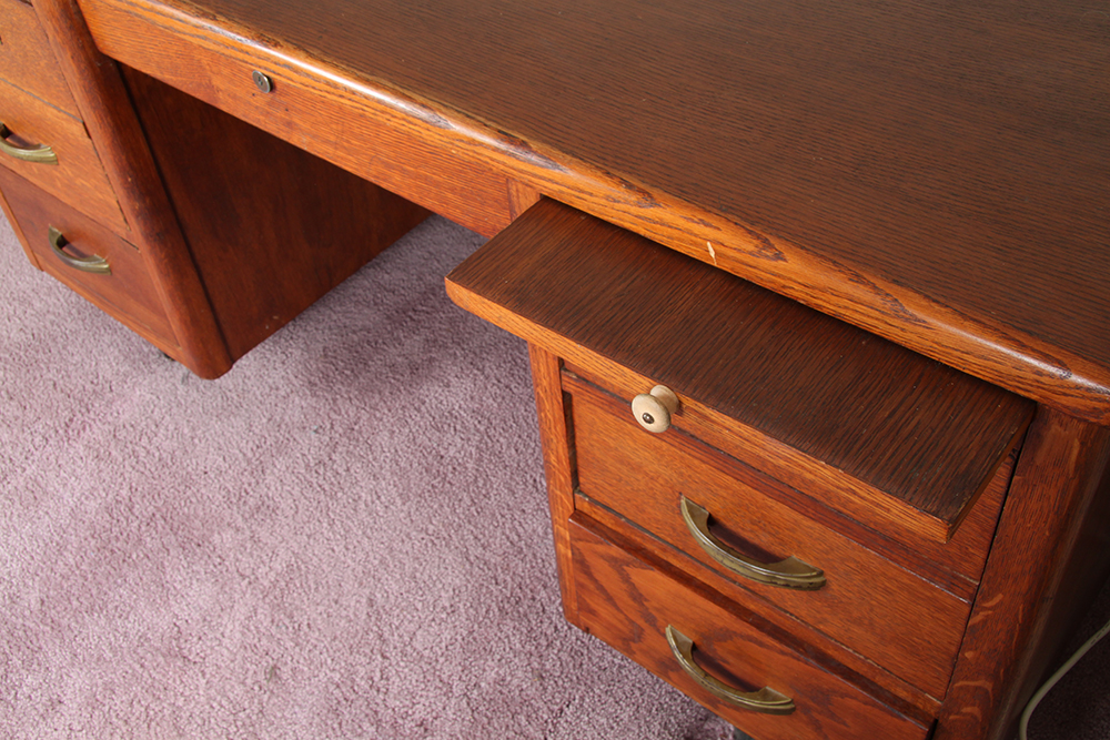 Desk by Jasper Office Furniture Company