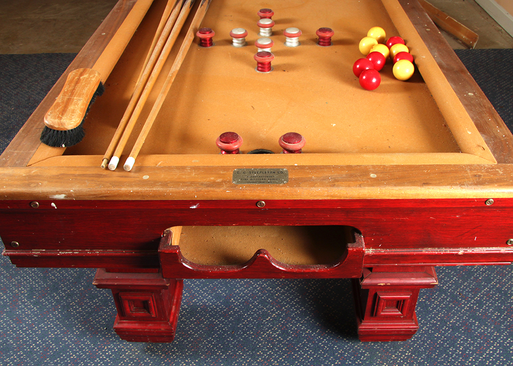 C.C. Steepleton Co. Billard Table