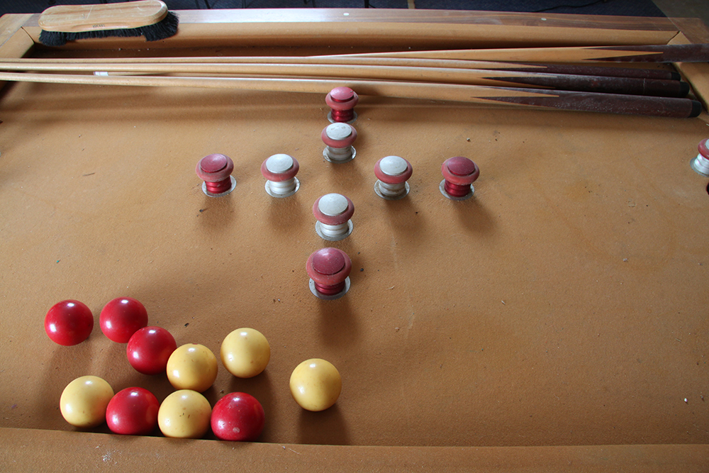 C.C. Steepleton Co. Billard Table