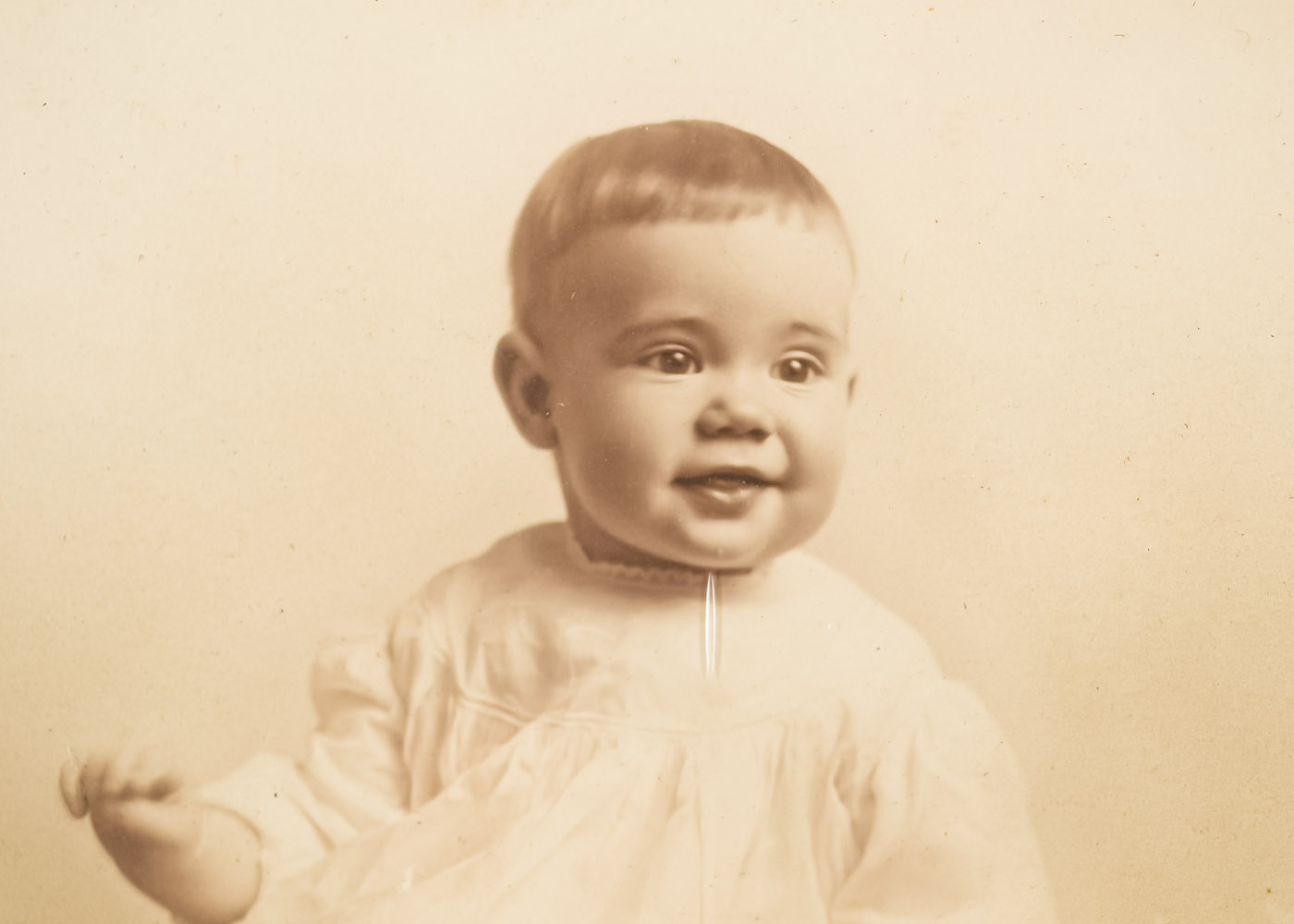 Antique Baby Portrait