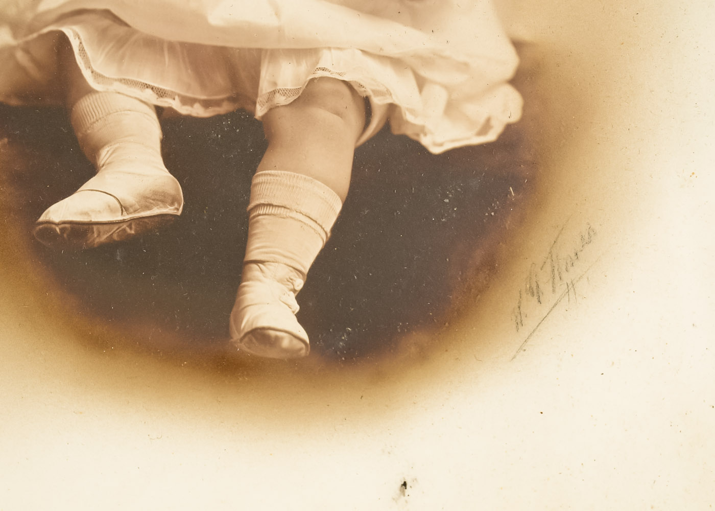 Antique Baby Portrait