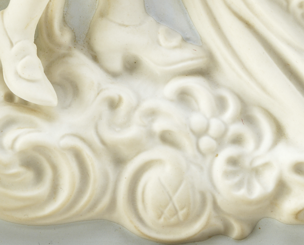 Pair of Alt Meissen Porcelain Wall Plaques