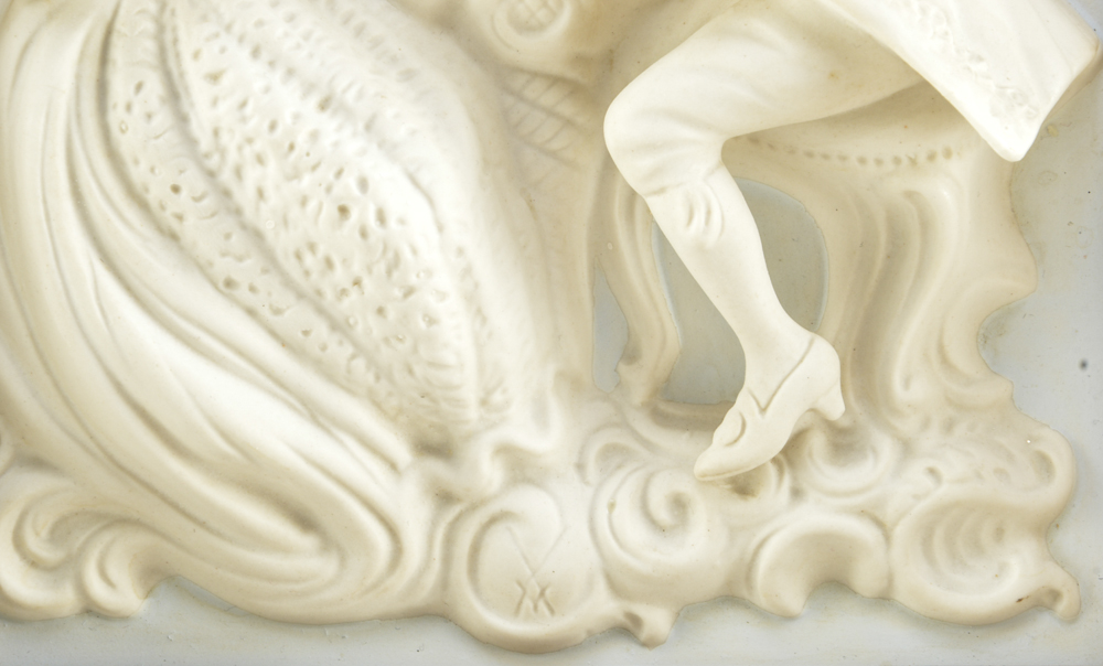 Pair of Alt Meissen Porcelain Wall Plaques