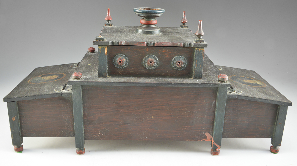 Vintage Hand-Painted Sewing Box