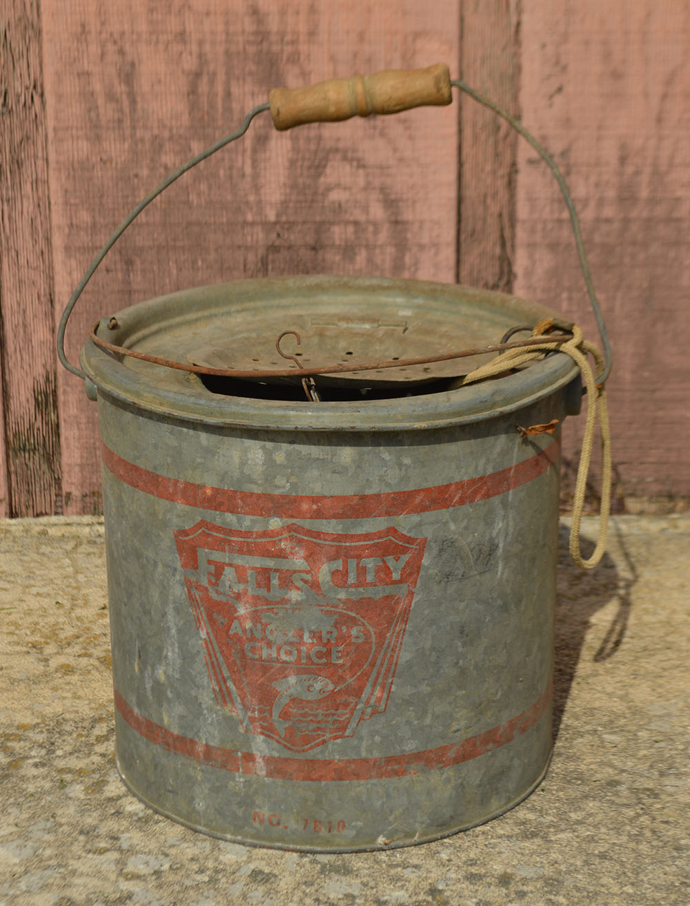 Collection of Vintage Minnow Buckets