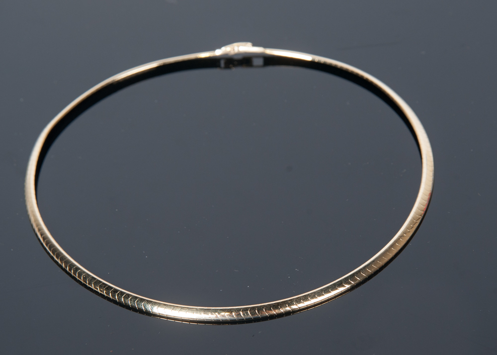 14K Gold Jabel Omega Chain