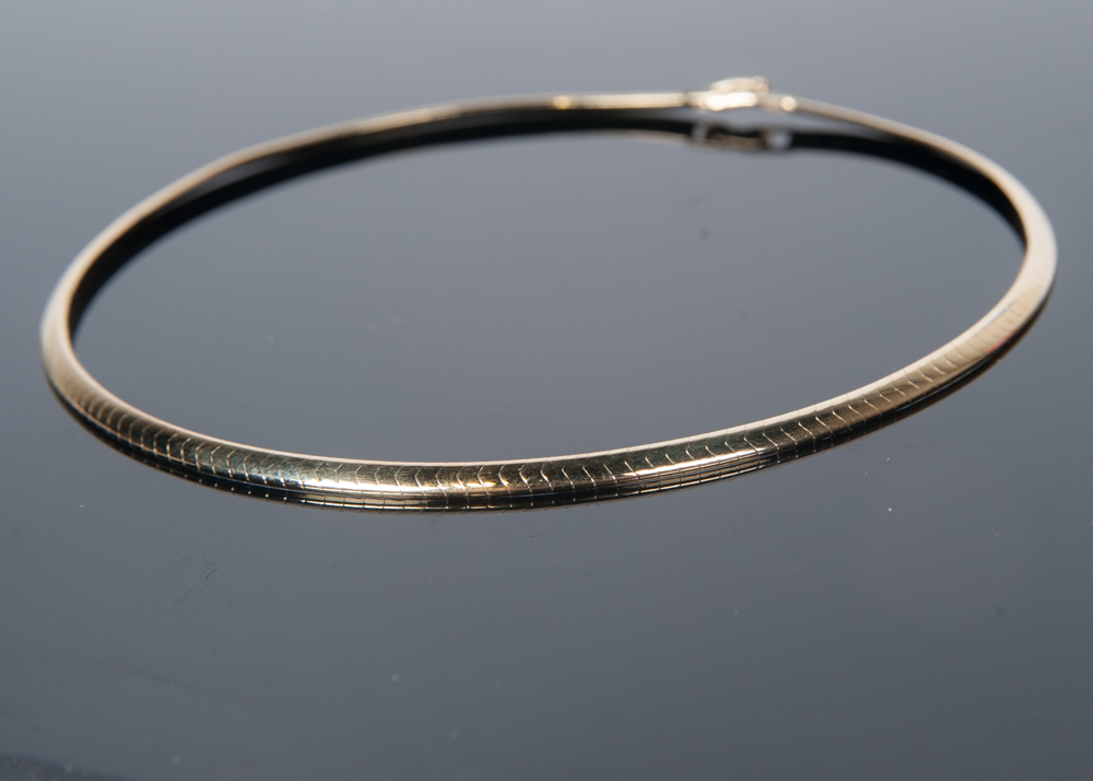 14K Gold Jabel Omega Chain