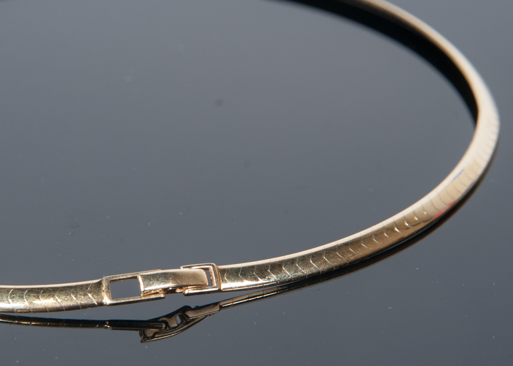 14K Gold Jabel Omega Chain