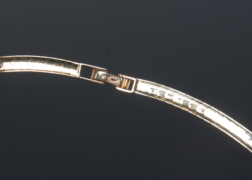 14K Gold Jabel Omega Chain