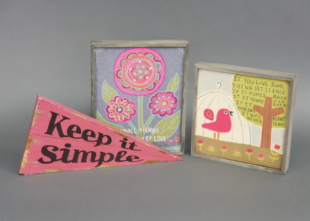 Inspirational Wooden Wall Art