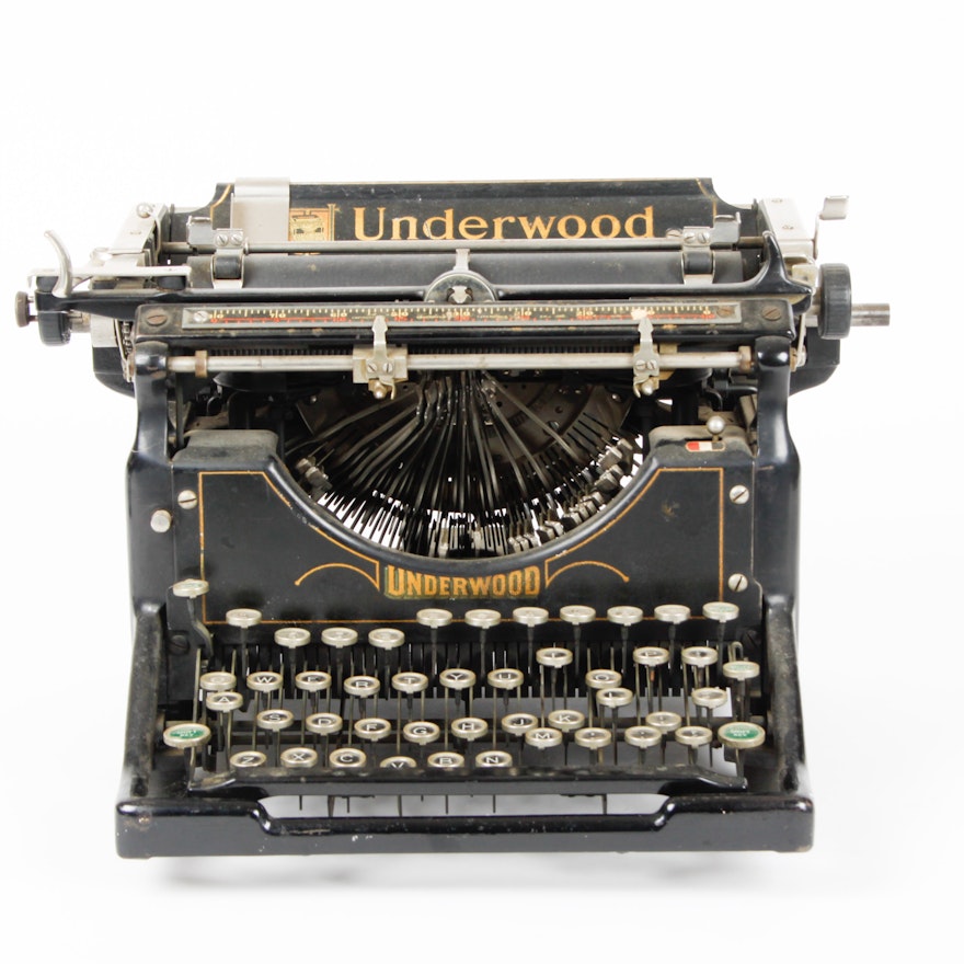 1923 Underwood Typewriter Model 5