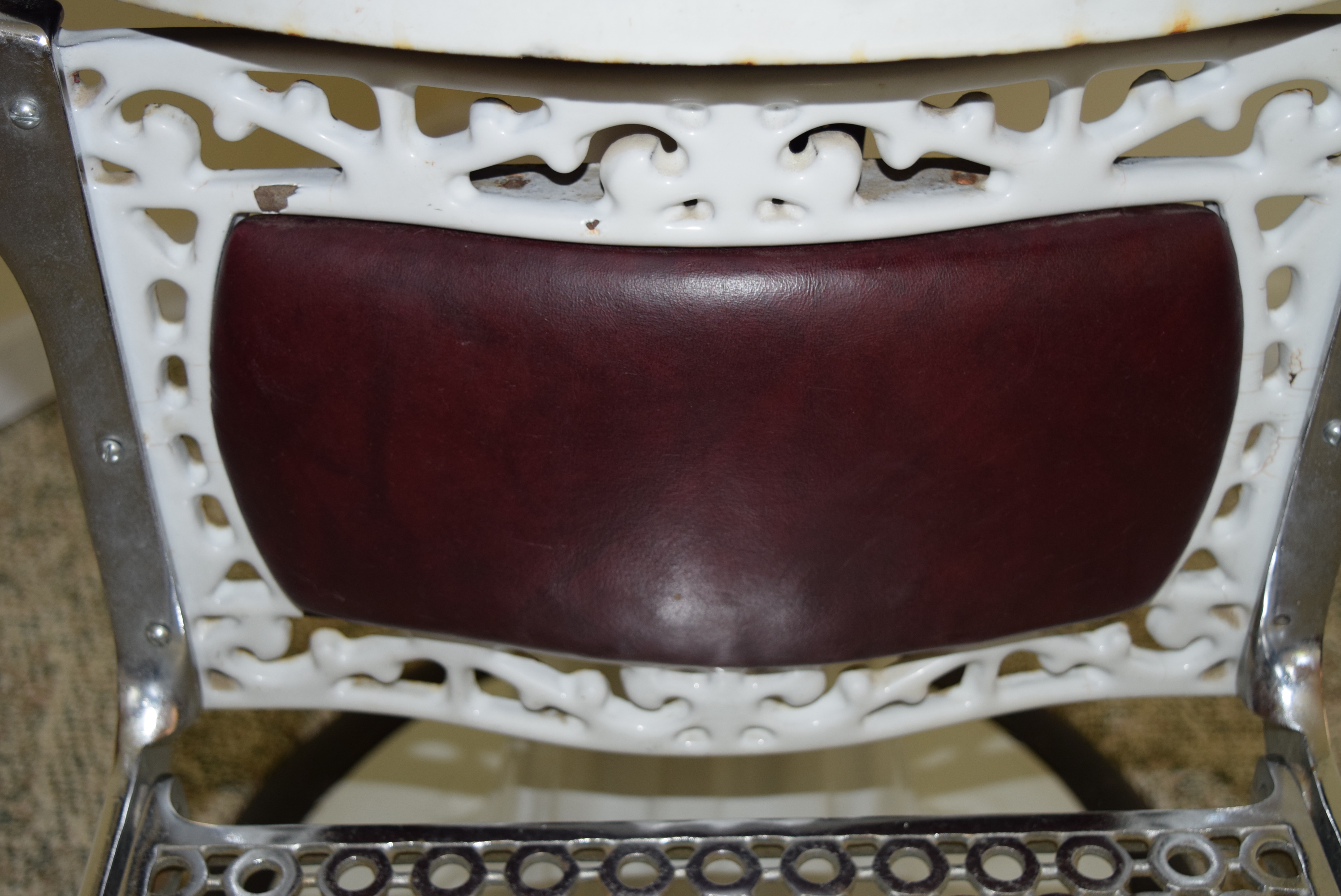 Antique Eugene Berninghaus "Hercules"  Barber Chair