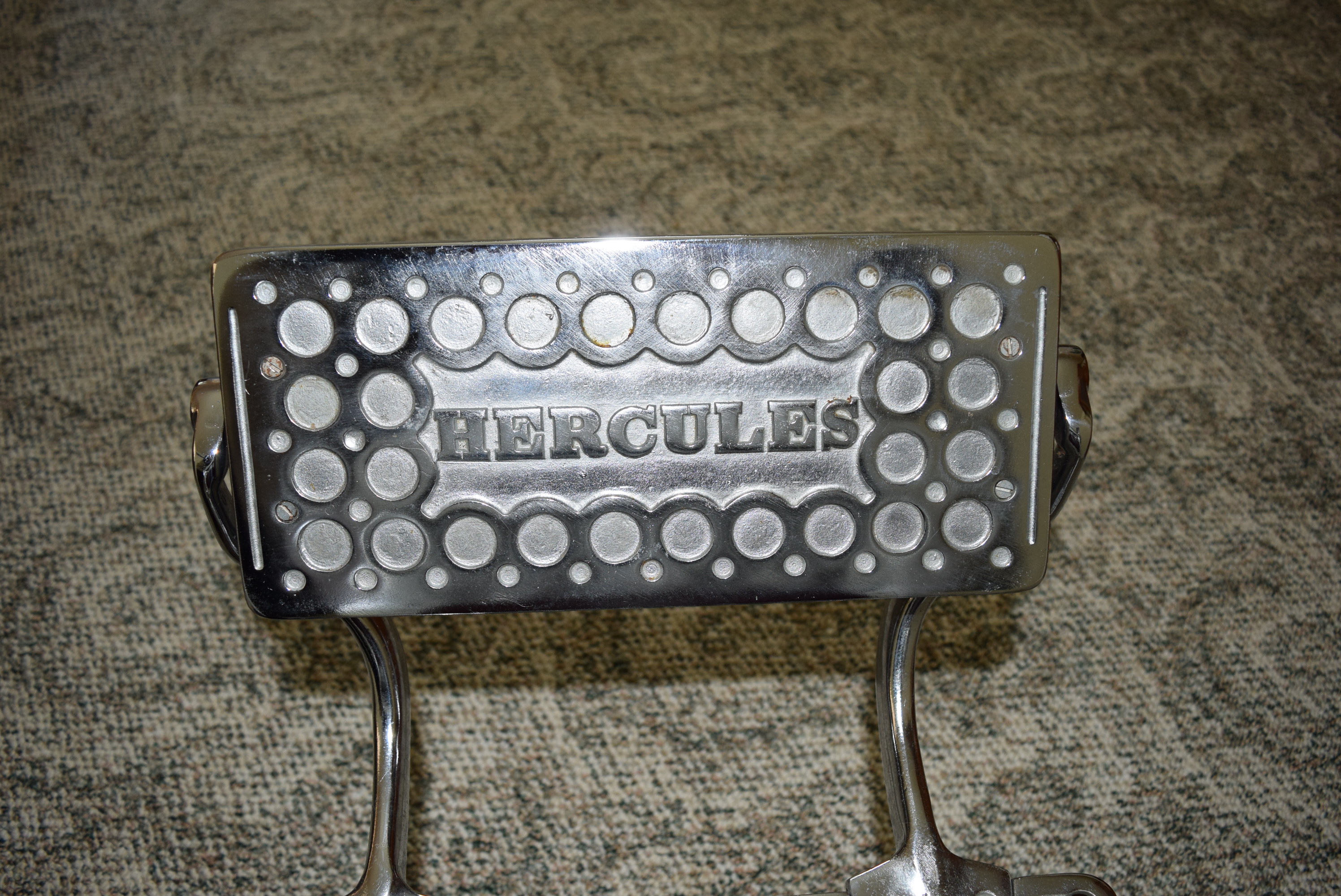 Antique Eugene Berninghaus "Hercules"  Barber Chair