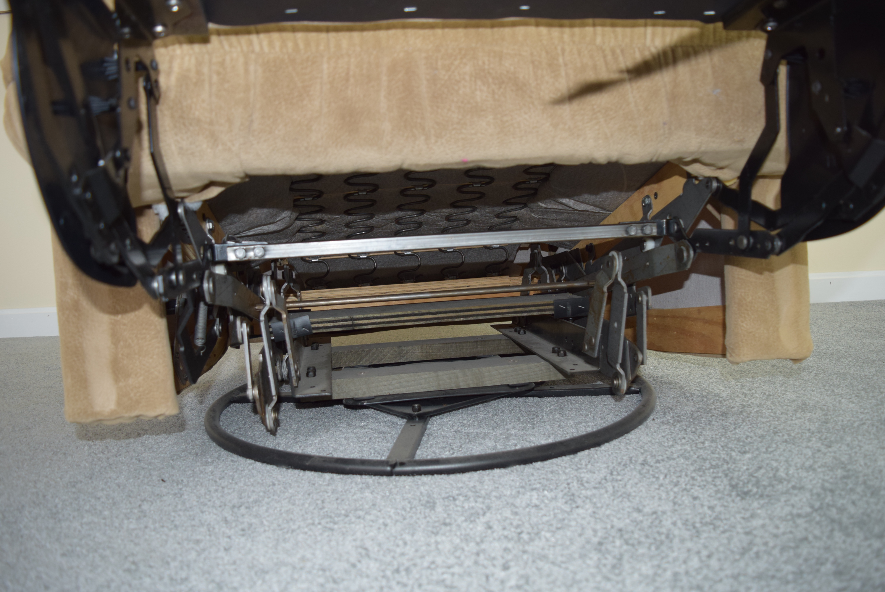 Berkline Rocker Recliner Chair #1