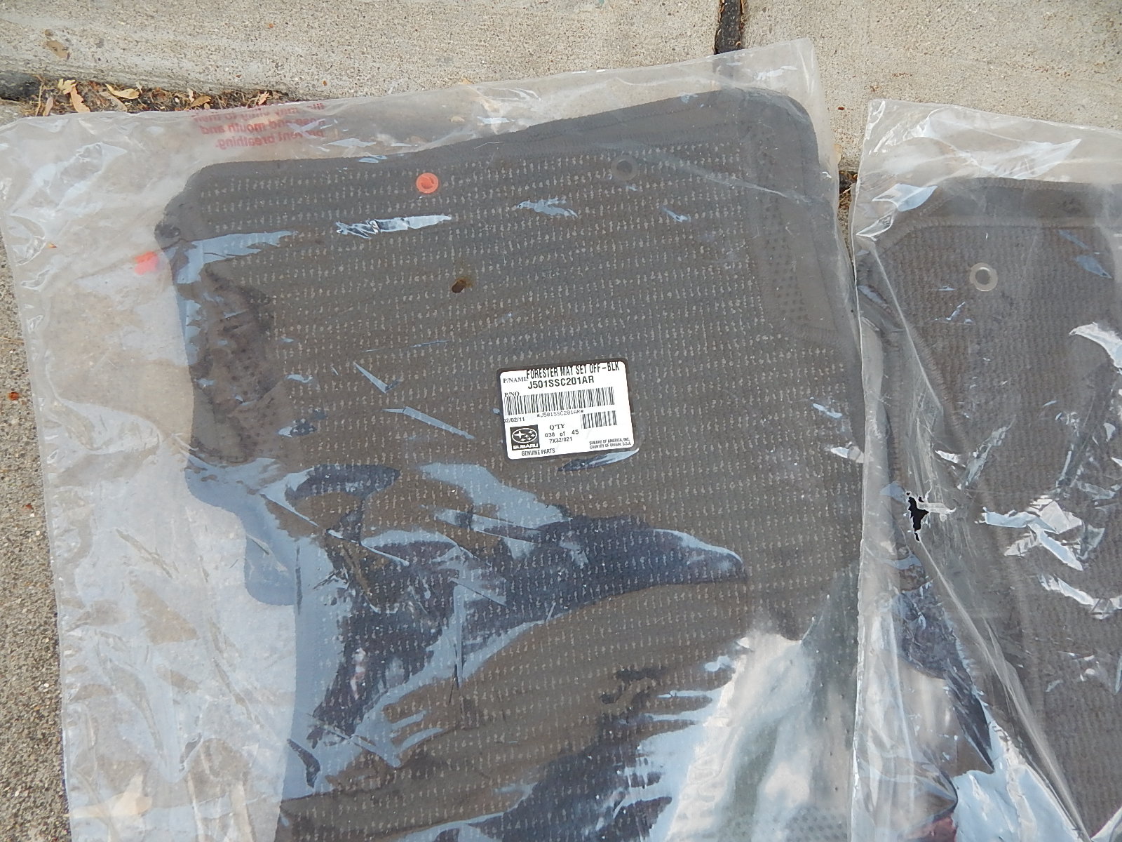 Subaru Car Floor Mats - Forester, XV Crosstrek