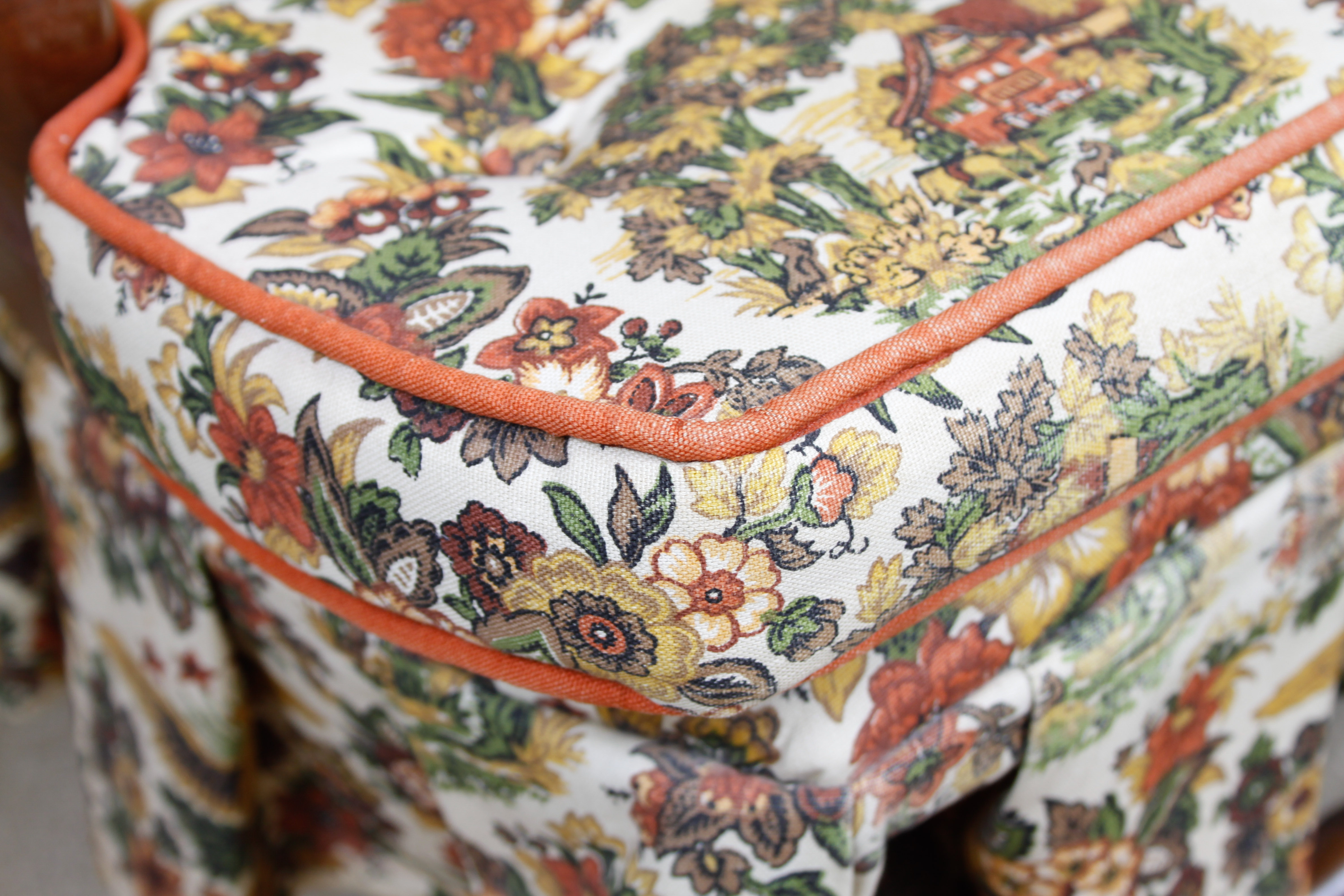 Wingback Sprung Rocking chair