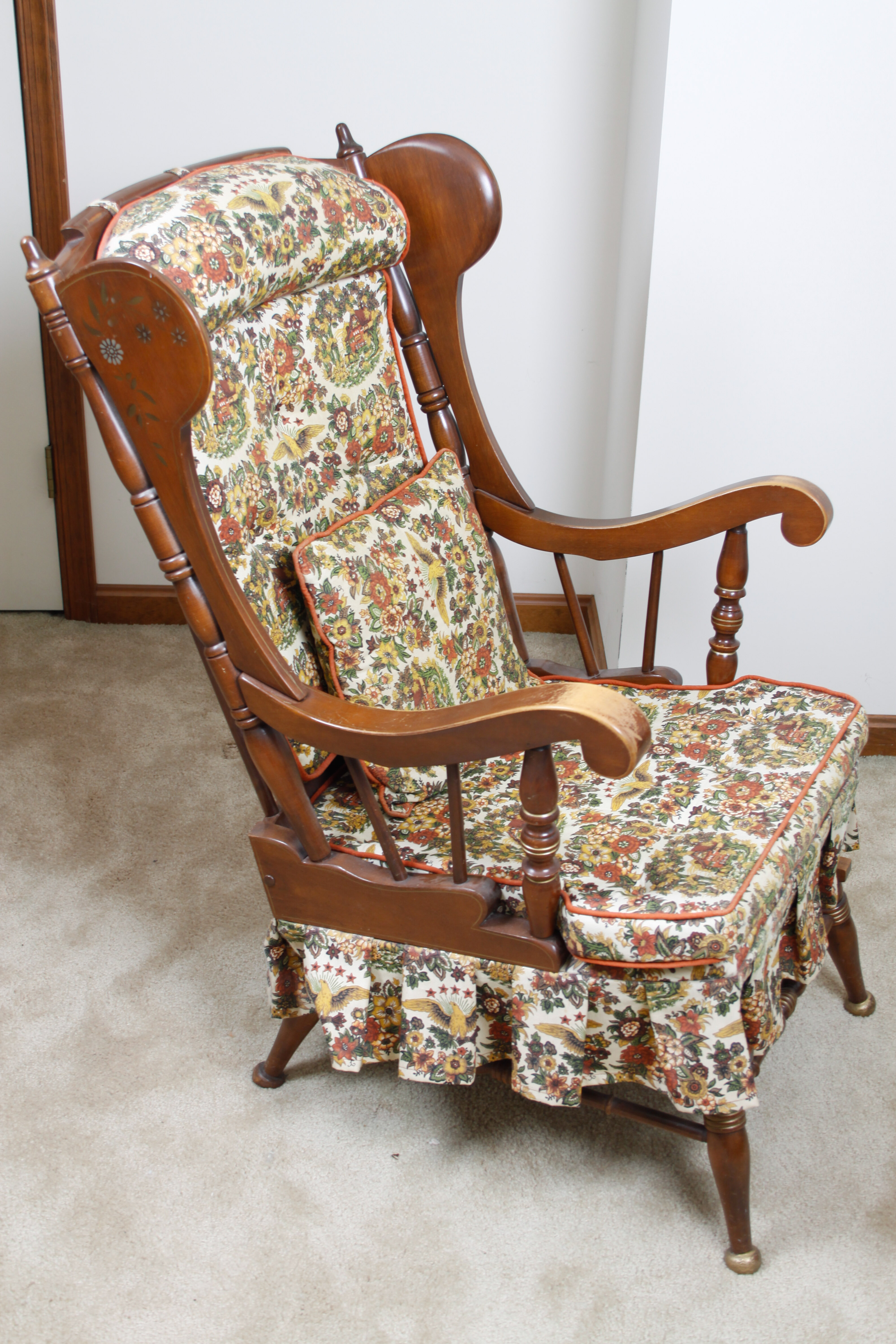 Wingback Sprung Rocking chair