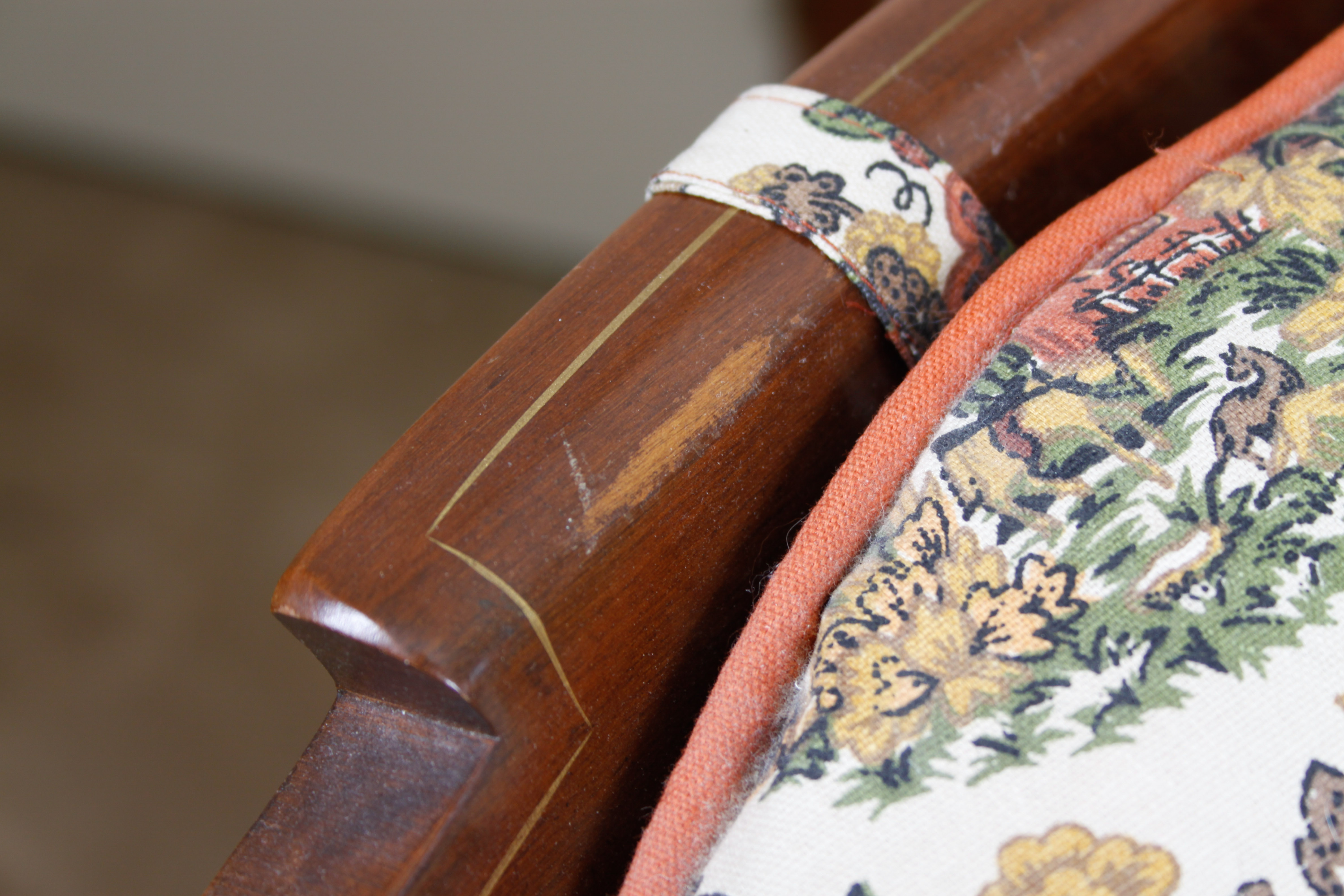 Wingback Sprung Rocking chair