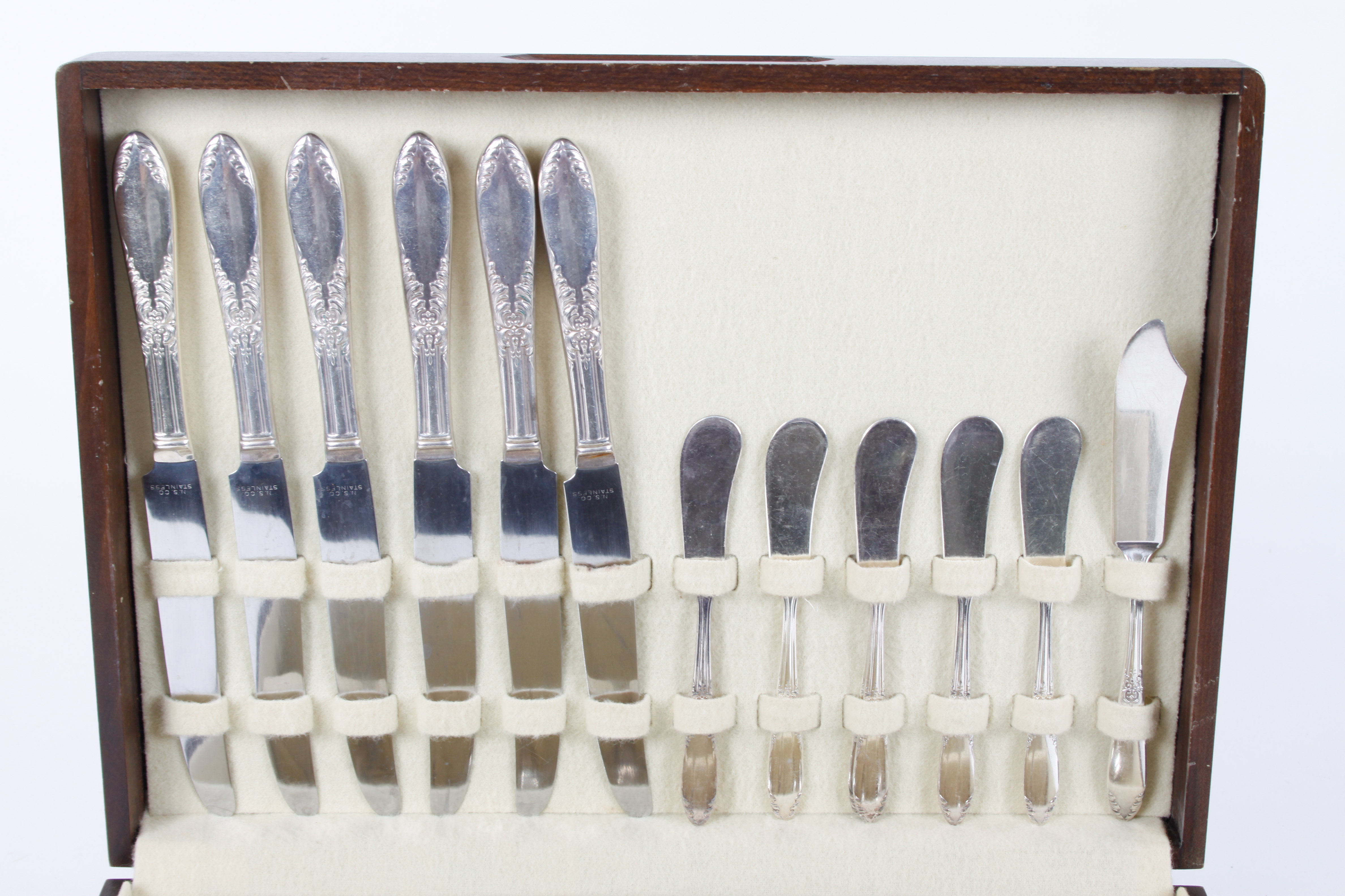 National Silver Co. Silver Plate Flatware Set