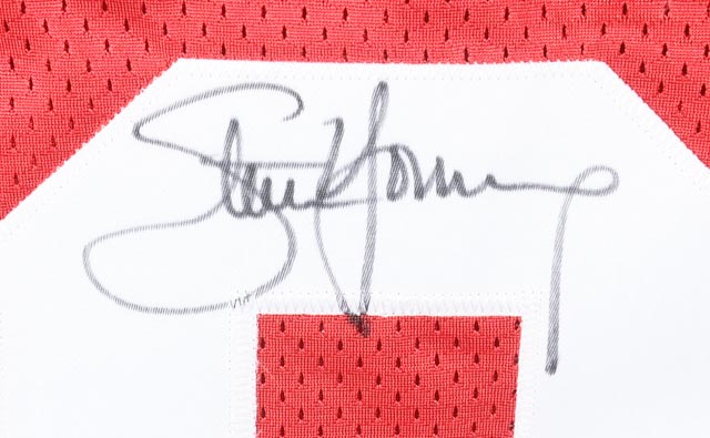 Steve Young Signed 49ers Football Jersey