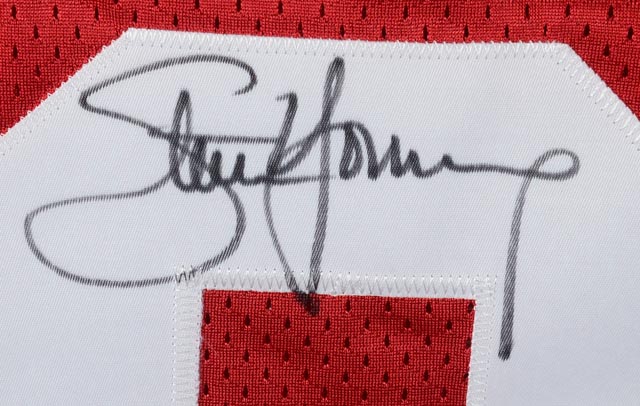 Steve Young Signed 49ers Football Jersey