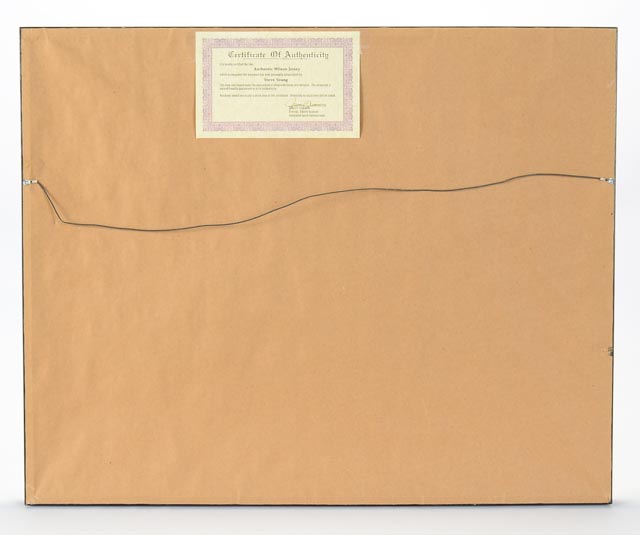 Steve Young Signed 49ers Football Jersey