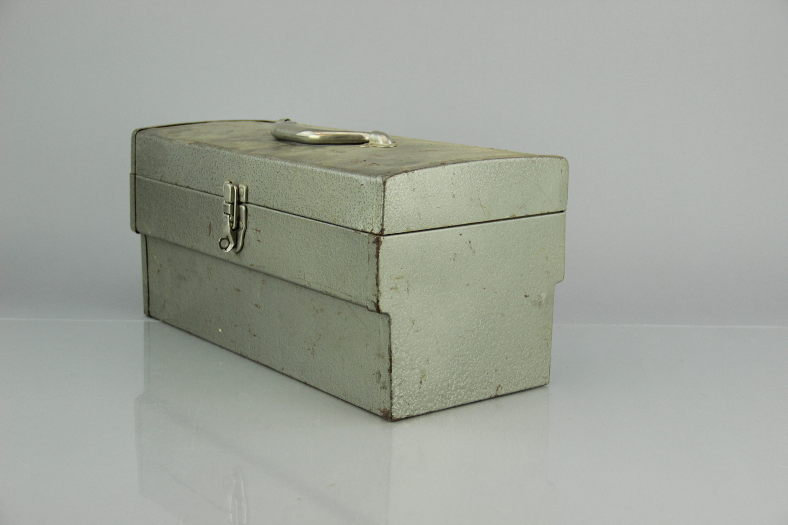 Assortment of Vintage Hammers and Toolbox