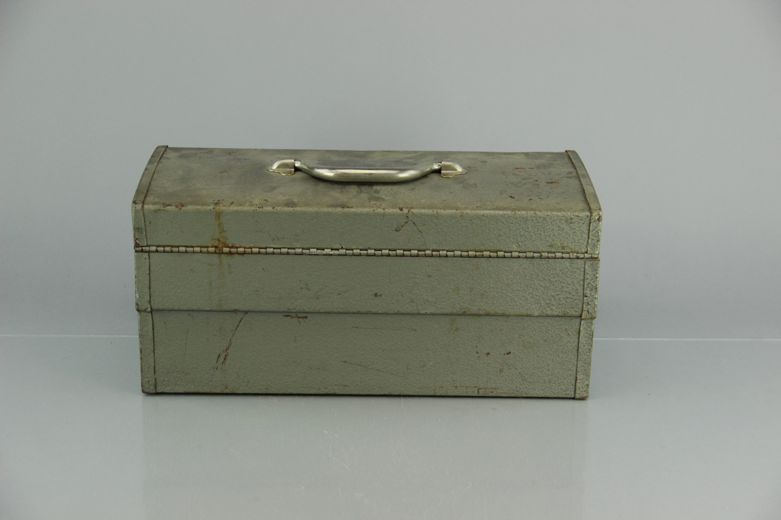 Assortment of Vintage Hammers and Toolbox