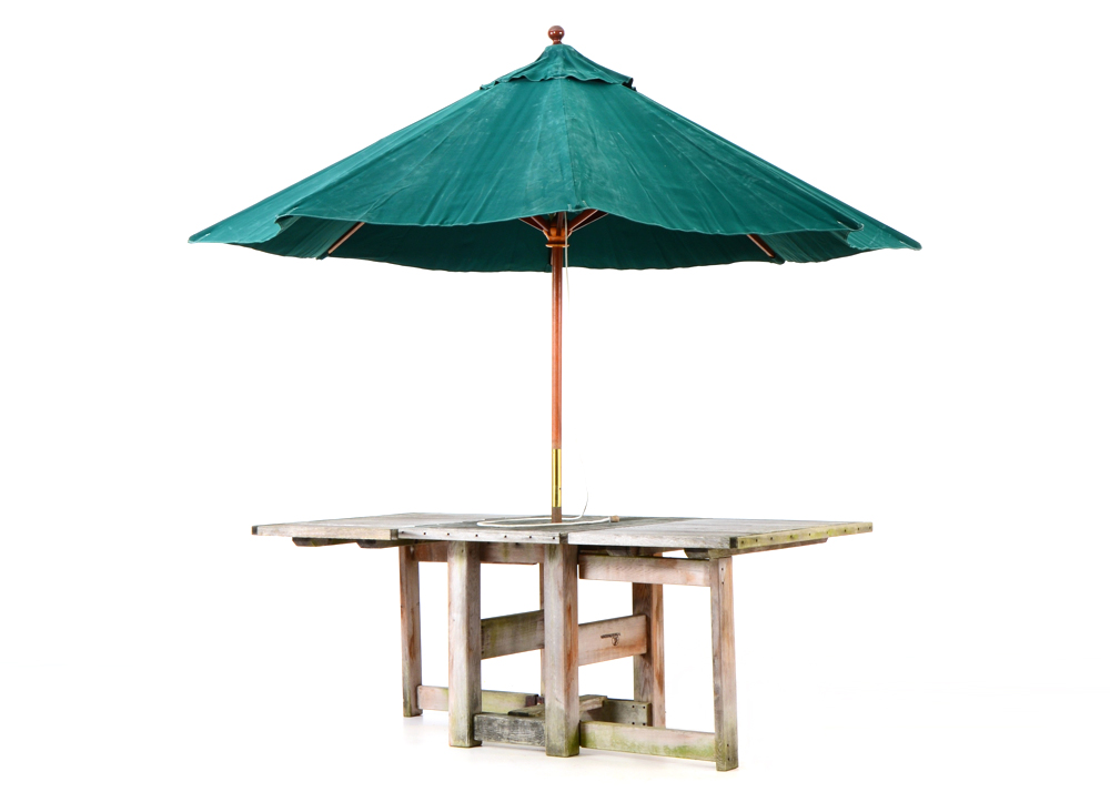 Outdoor Drop Leaf Table