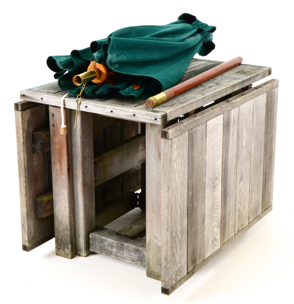 Outdoor Drop Leaf Table