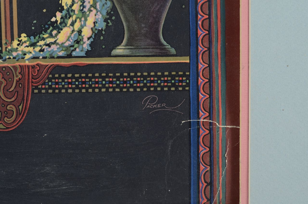 Matted Lithograph Print by Fred Packer