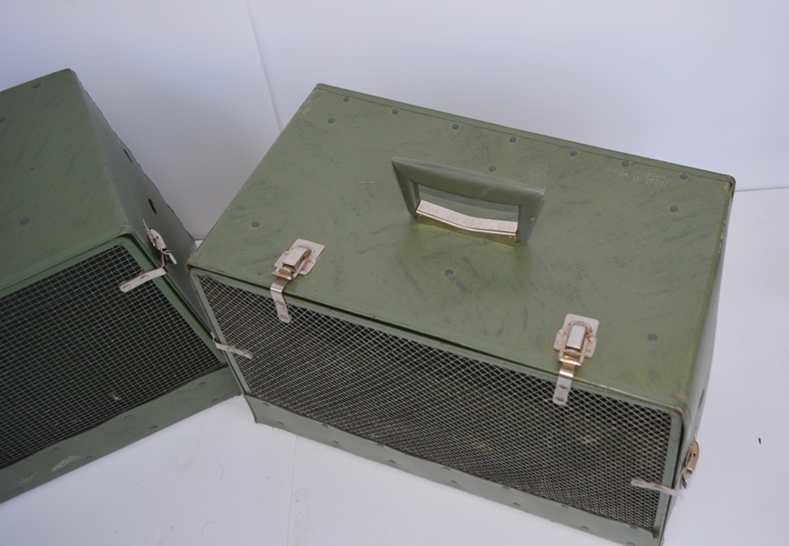 Pair of Vintage Pet Carriers