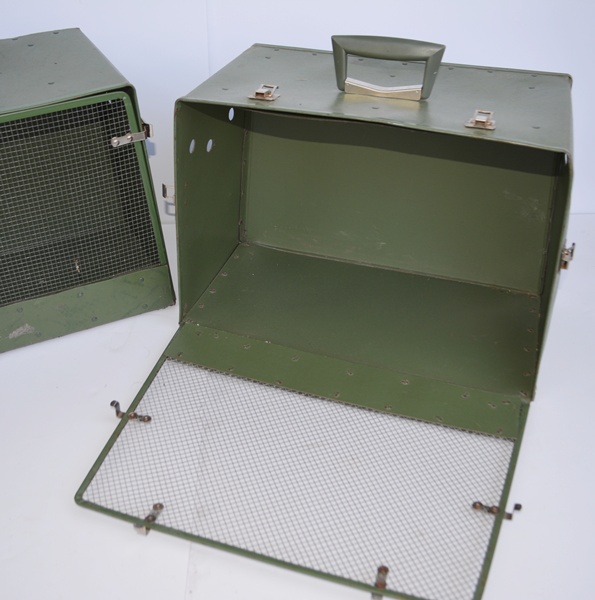 Pair of Vintage Pet Carriers