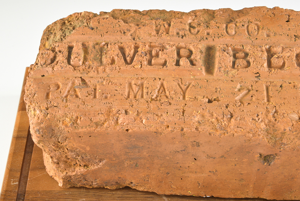 Indy 500 Original Brick with COA