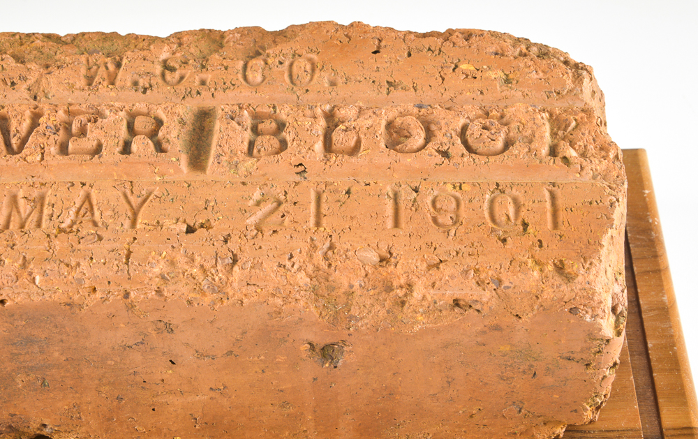 Indy 500 Original Brick with COA