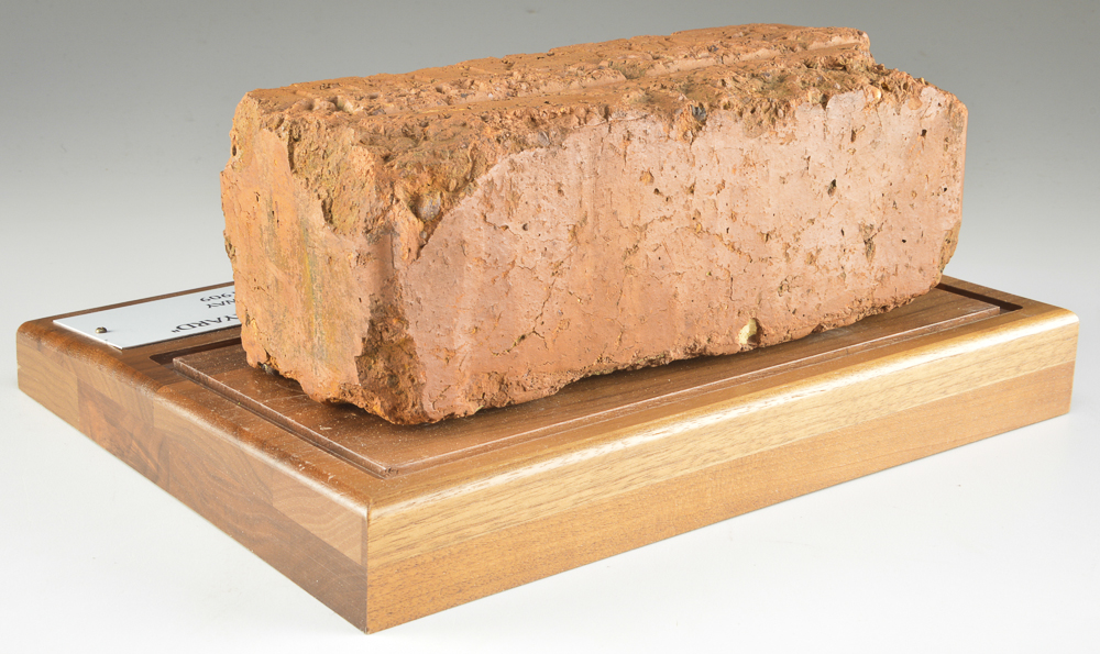 Indy 500 Original Brick with COA