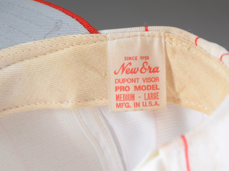 Deion Sanders 1990s Cincinnati Reds Game Used Hat