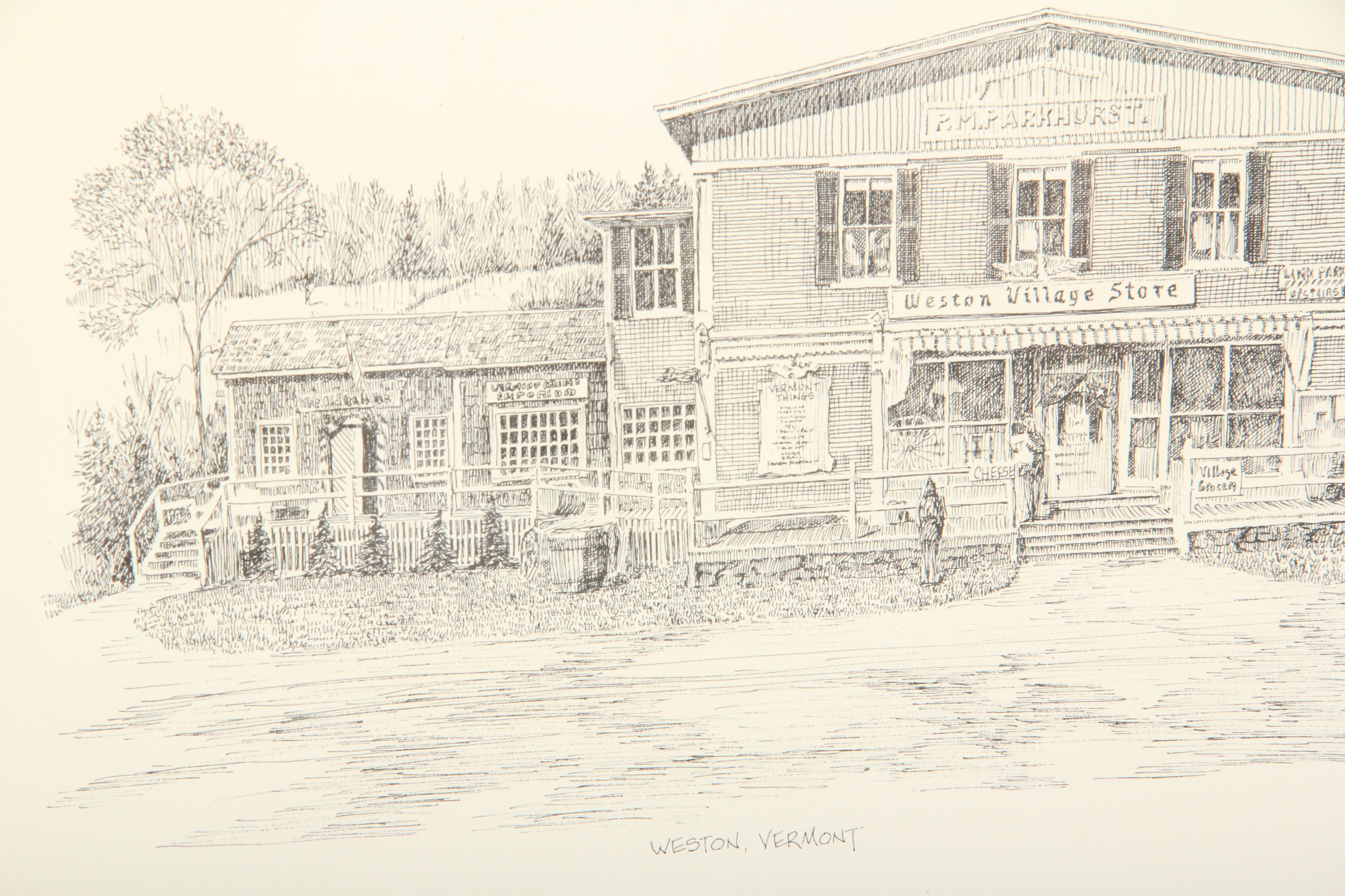 Vintage Art Depicting Rural Scenes