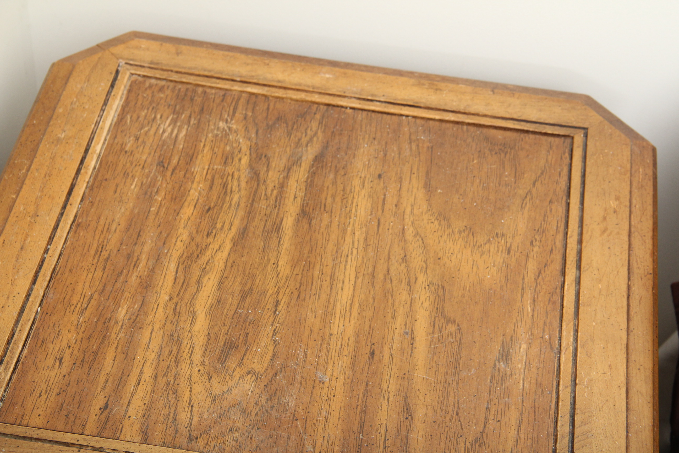 Vintage Fruitwood Finished Bedside Table