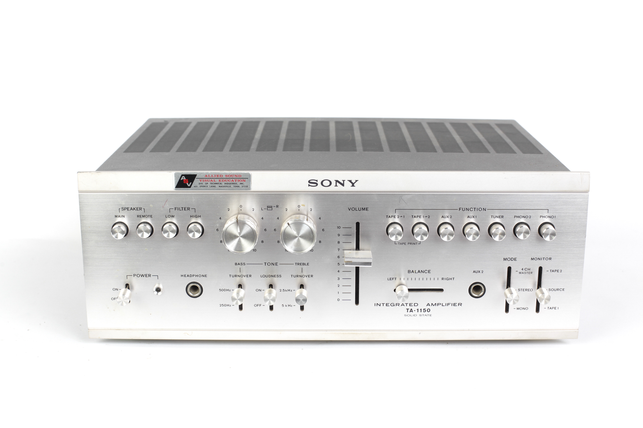 1973 Sony TA-1150 Amplifier